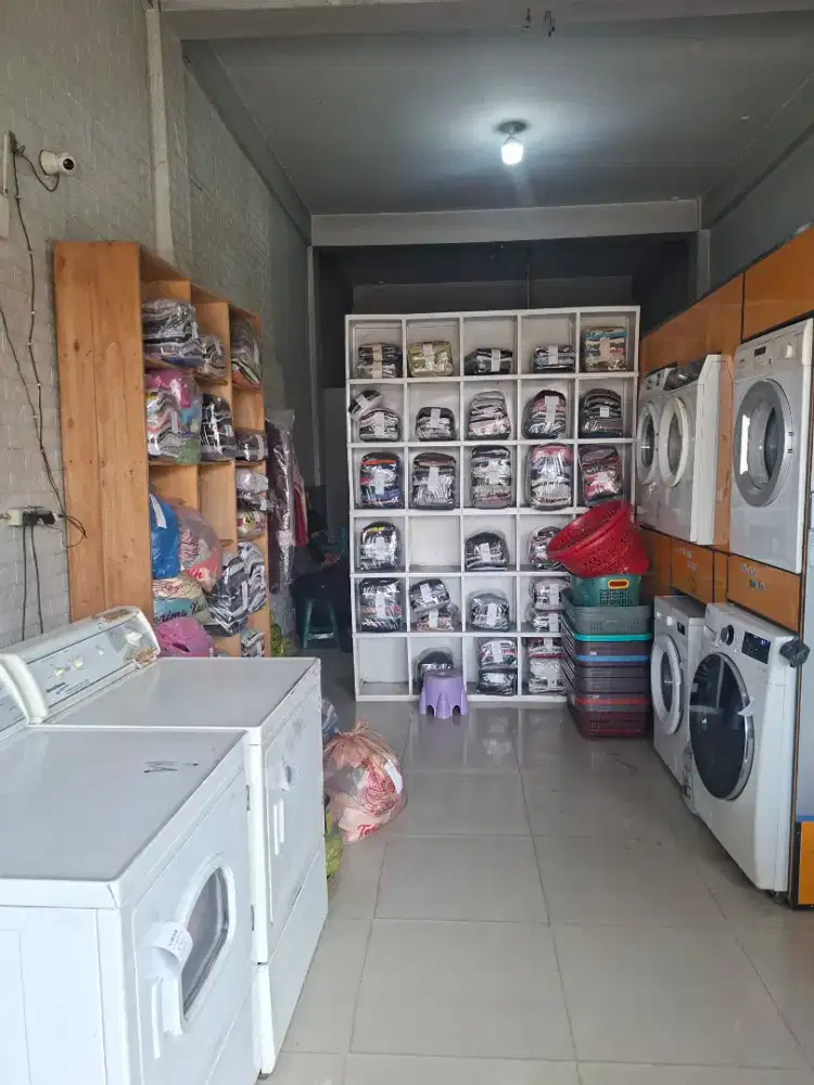 Take over usaha laundry dan 6 kamar kos2an