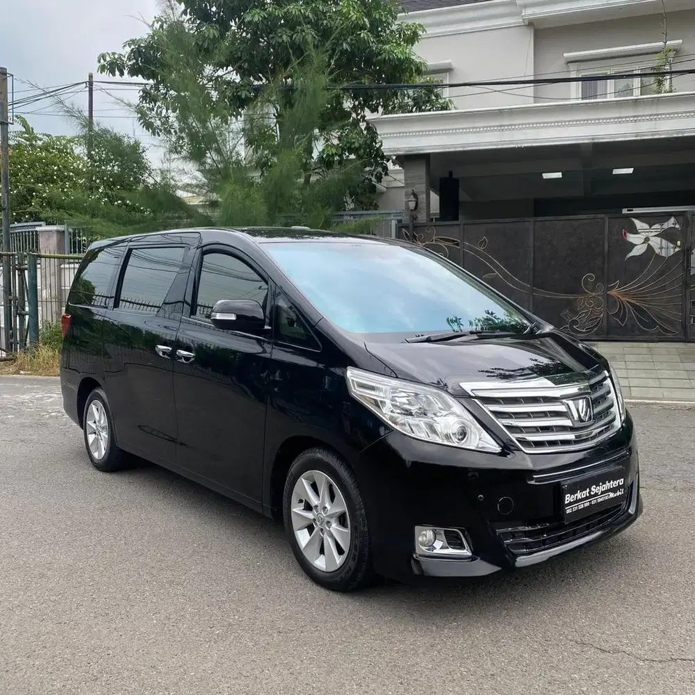 Toyota Alphard 2.4 G Pliot Seat 2014 Istimewa Bs TT-Kredit.!!