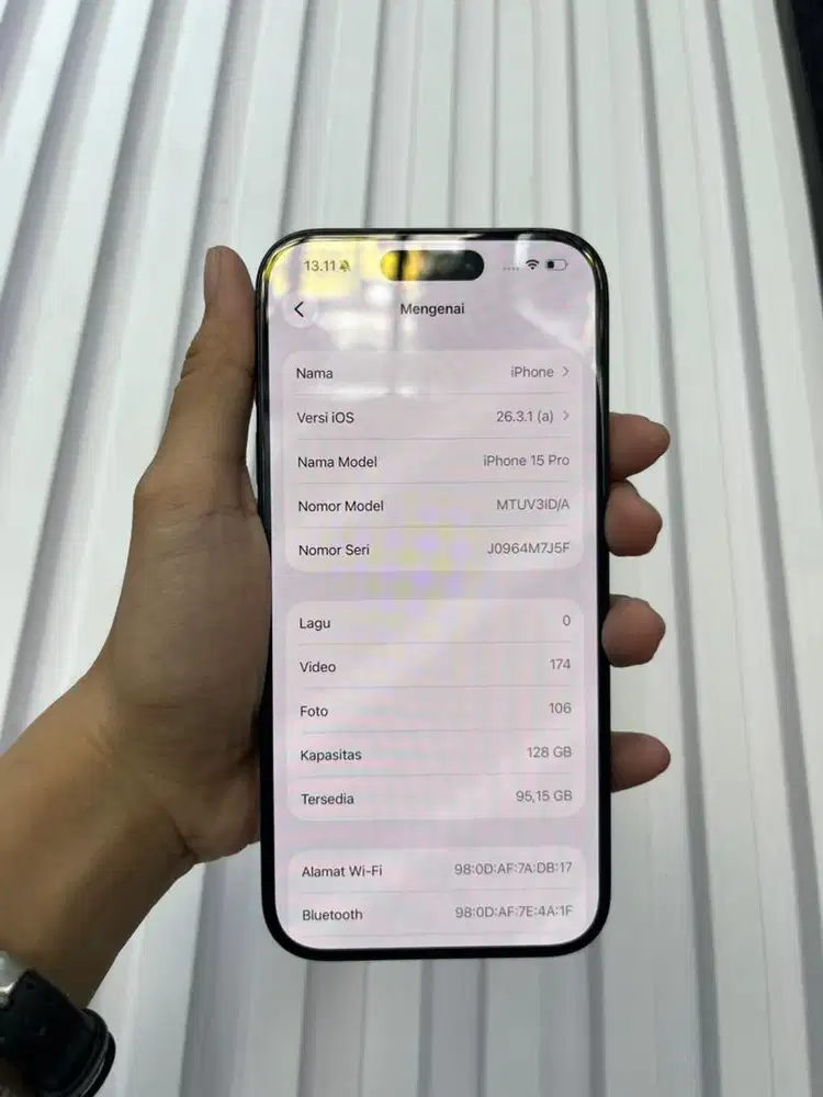 iPhone 15 pro 128 GB ibox