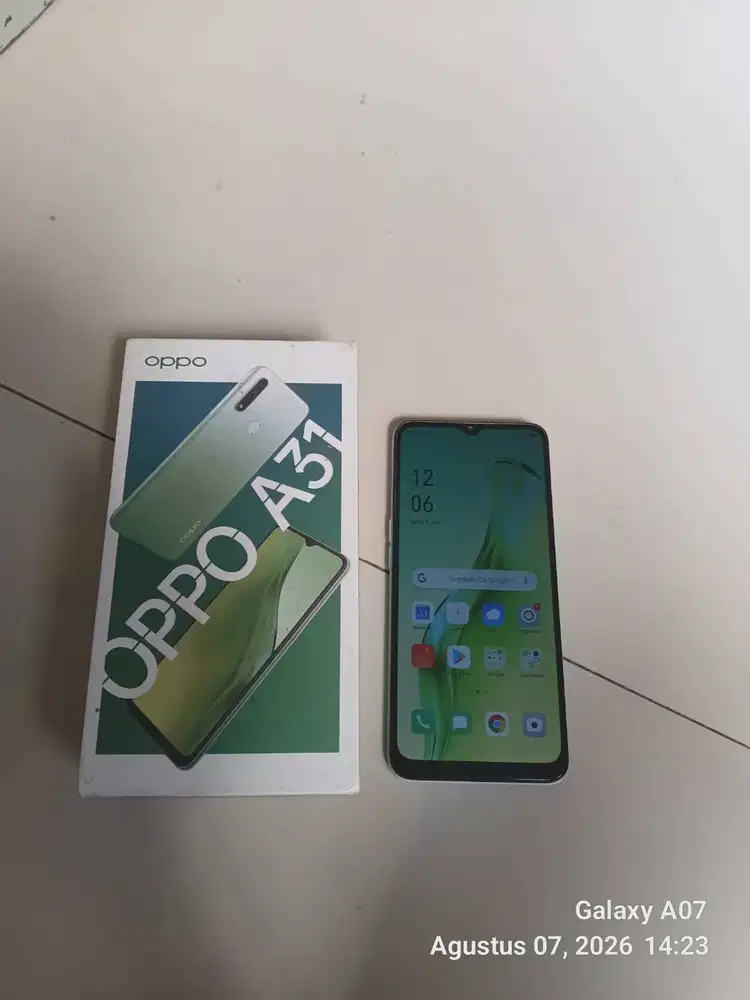 Oppo a31 baru pakai 4 bulan