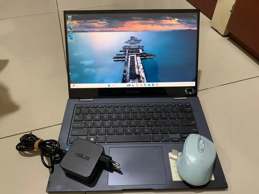 JUAL CEPAT LAPTOP SECOND Asus Vivobook Go 14 Flip TP1400KA
