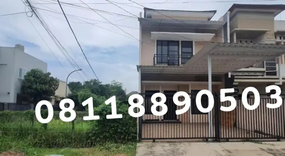 Dijual Murah Rumah Hook 2lantai Citra Raya
