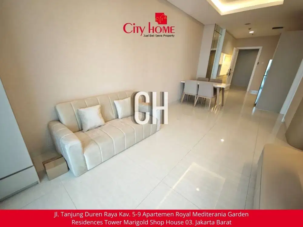 Disewakan Apartemen Full Furnished Tipe 2+1 BR di Grand Madison
