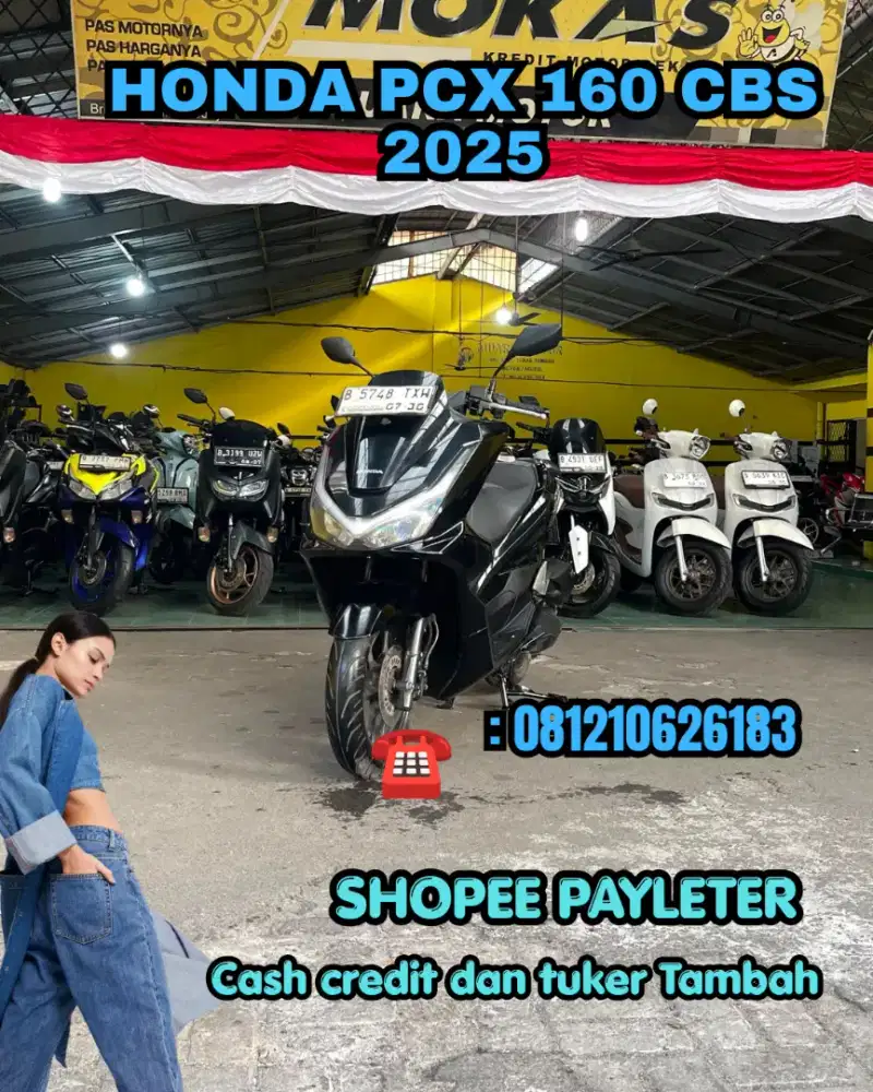HONDA PCX 160 CBS 2025