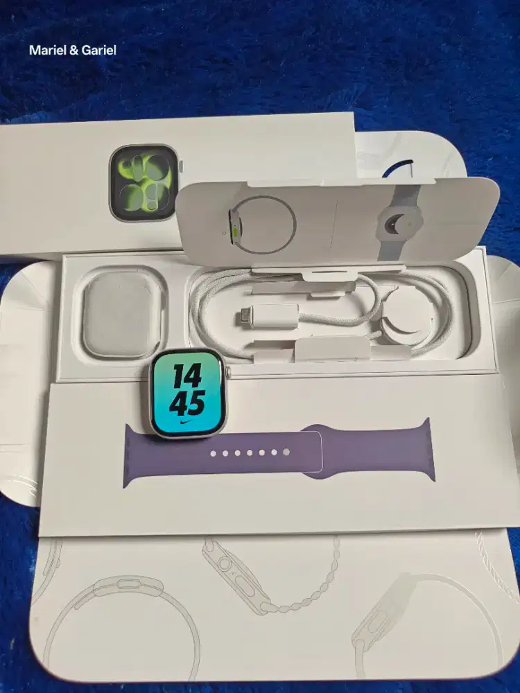Apple Watch iWatch Series 11 46mm iBox Blibli Silver BH 100% Perfect