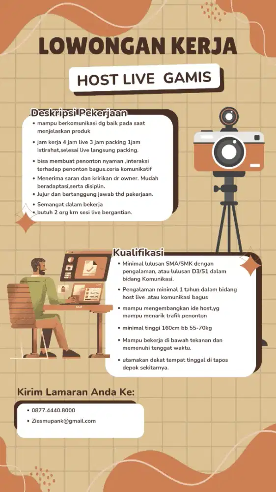 Di Butuhkan Host live +Packing