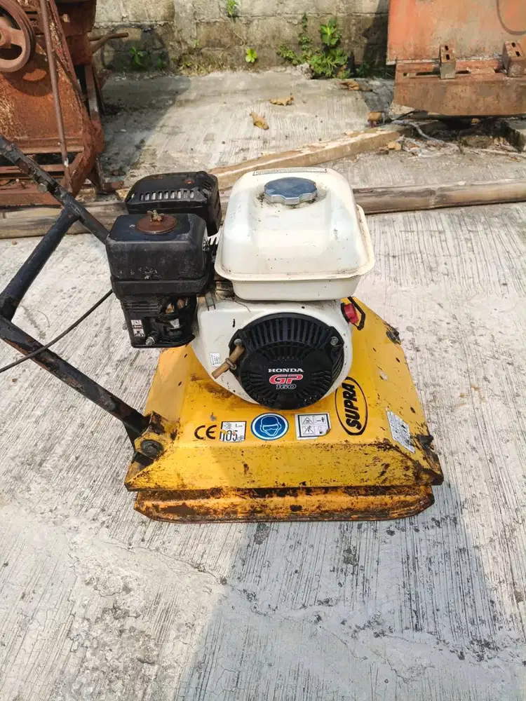 Jual Pemadat Paving Stamper Kodok Honda Siap Kerja