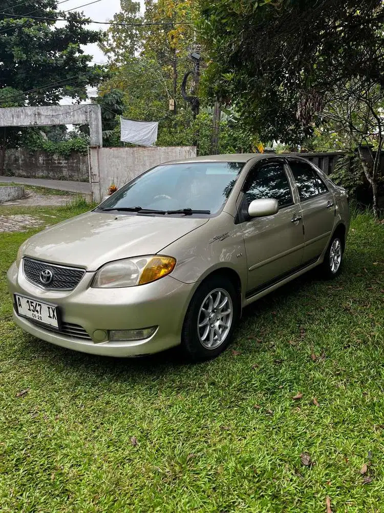Toyota Vios G 1.5 2004 Manual