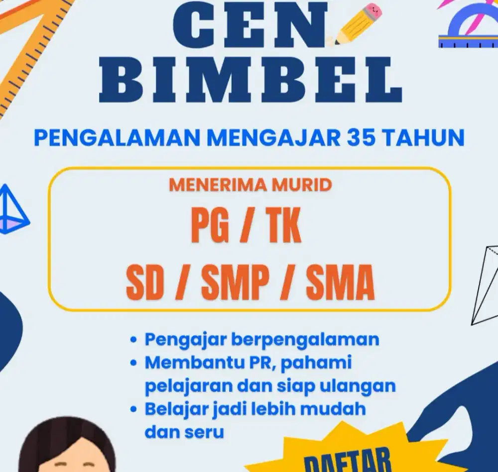 Dibutuhkan asisten pengajar kelas sd