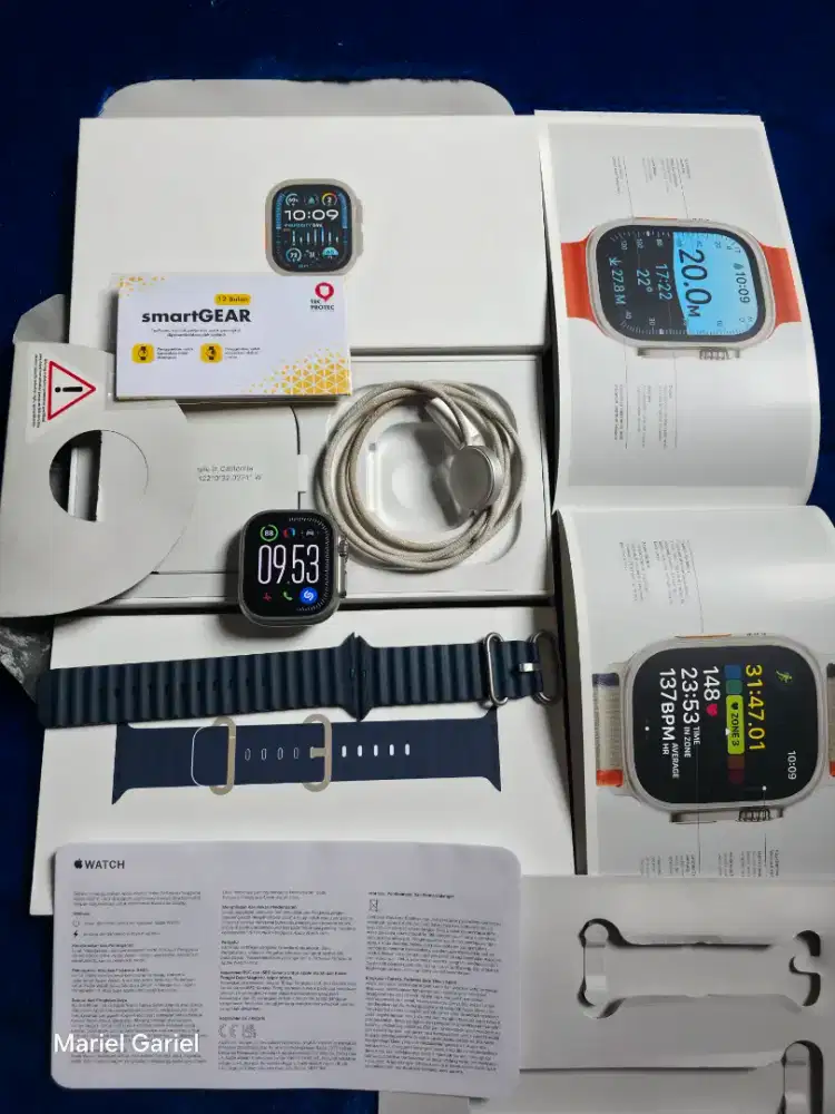 Apple Watch iWatch Ultra 2 BH 96 iBox Titanium 49mm Fullset Original