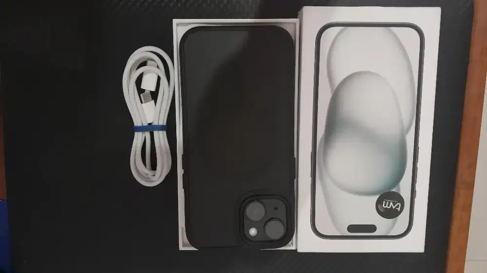 Hp iphone ip 15 basic black 128gb