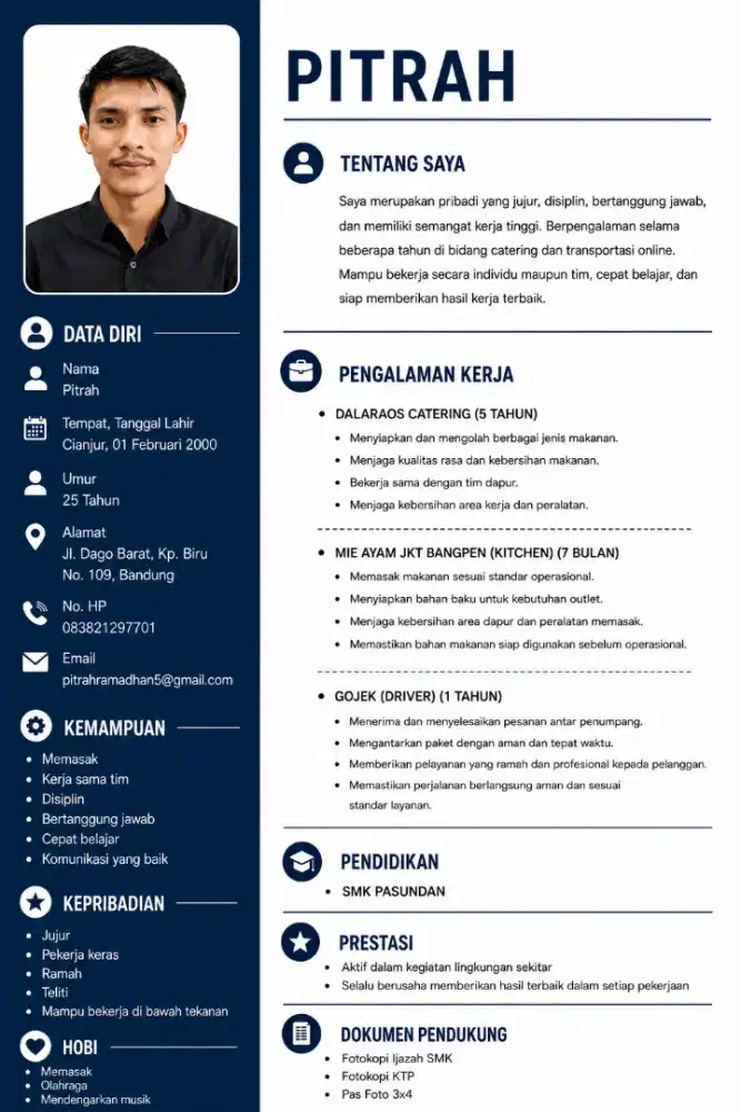 Info loker untuk area bandung