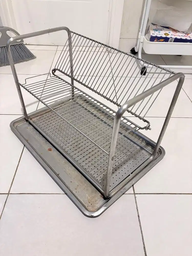 Pengering Piring IKEA + Nampan (NET)