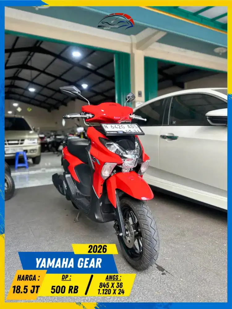 YAMAHA GEAR 2026 BARANG ISTIMEWA BOSKU HIKMAH MOTOR KEPUH MALANG