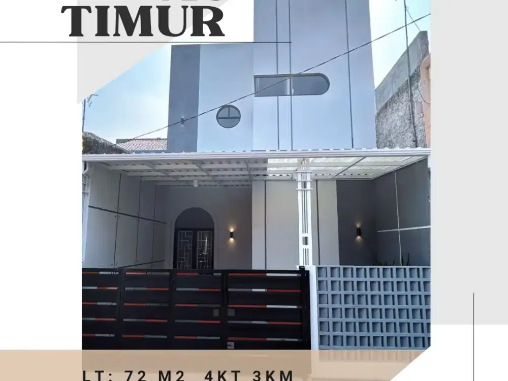 [RUMAH BEKASI TIMUR] FULL RENOV DEKAT SAKURA REGENCY 2 LANTAI, BEKASI