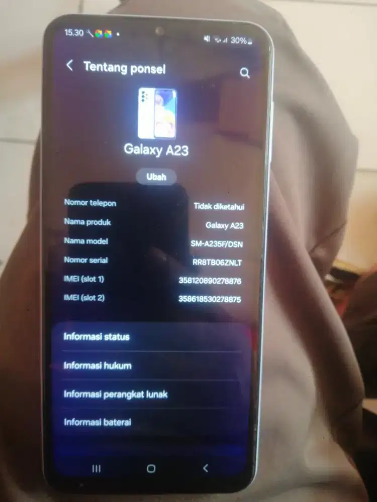 Samsung a23  ram 6/128