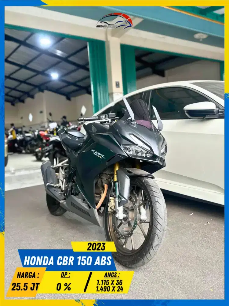 HONDA CBR 150 ABS 2023 NDANG PANTAU MASZEHH HIKMAH MOTOR KEPUH MALANG