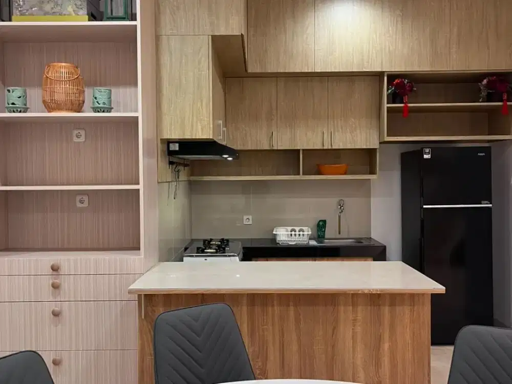 DISEWA RUMAH GOLF ISLAND PIK CLUSTER MELODY GOLF 8x20 (2 LANTAI) FULL FURNISH TINGGAL MASUK