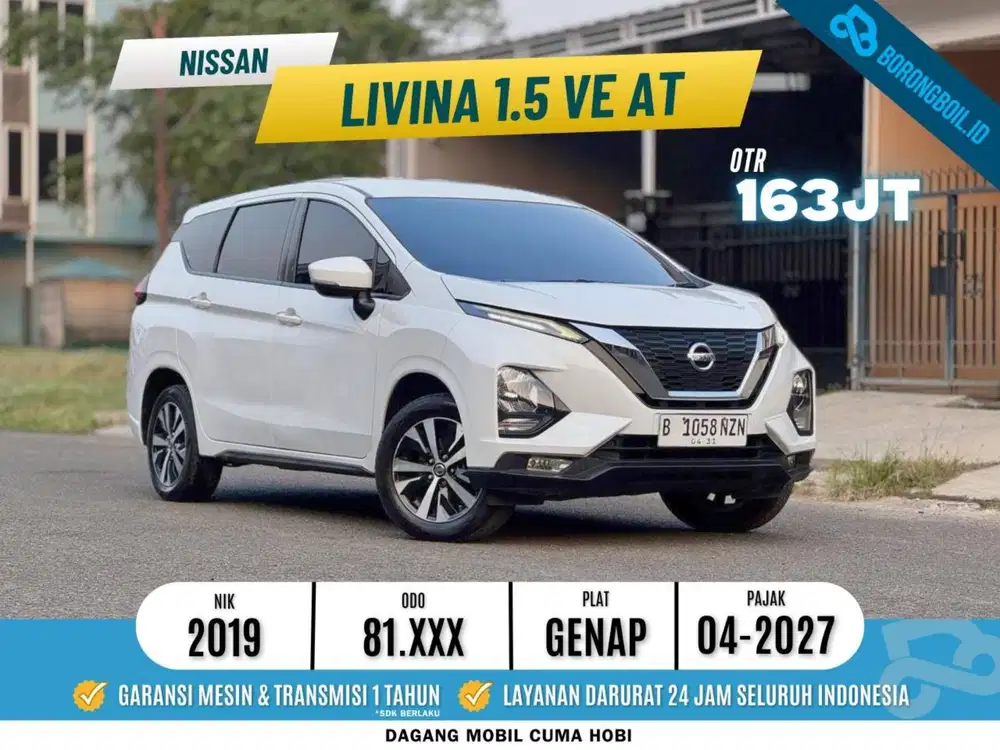Livina 1.5 VE AT 2019 Putih