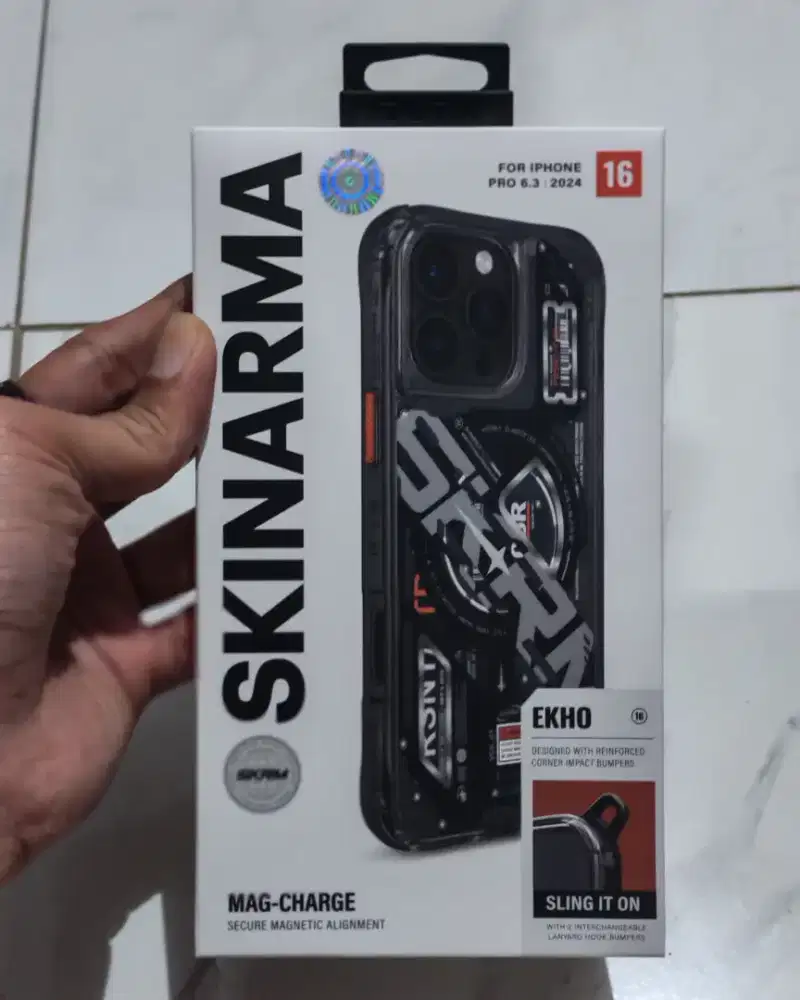 Preloved Casing Skinarma Ekho Original Iphone 16 Pro