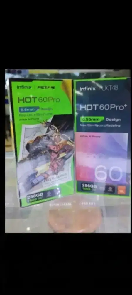 Infinix hot 60 pro plus 8/256 layar lengkung danrom128gb pro resmi