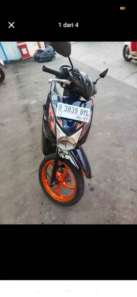 Jual honda beat 2014