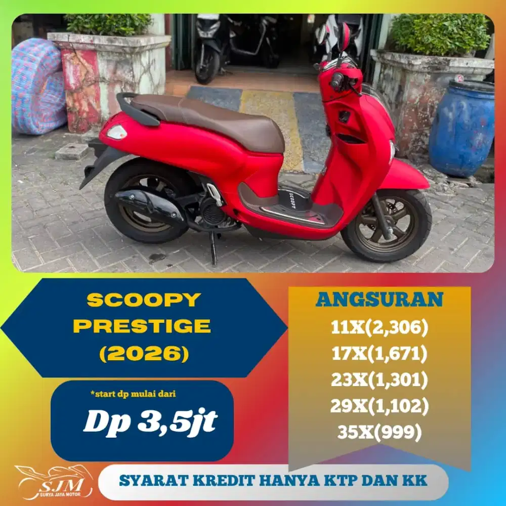 HONDA SCOOPY PRESTIGE 2026 KM 6RB