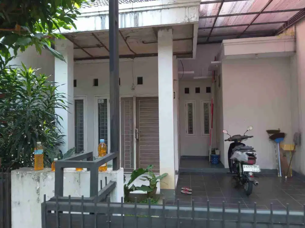 Rumah 95m² Dlm Komplek di Ratu Jaya Dekat Stasiun Citayam