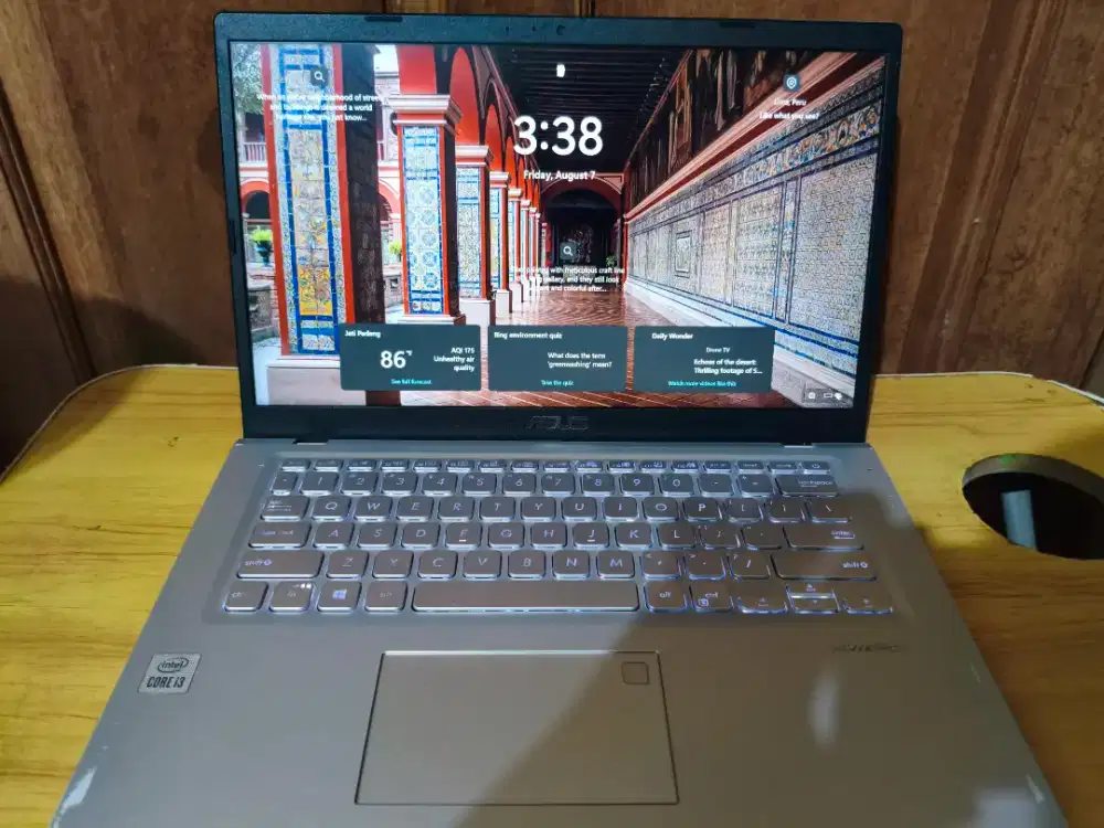 Asus Vivobook i3 Gen 10 Backlit + Fingerprint 8/256
