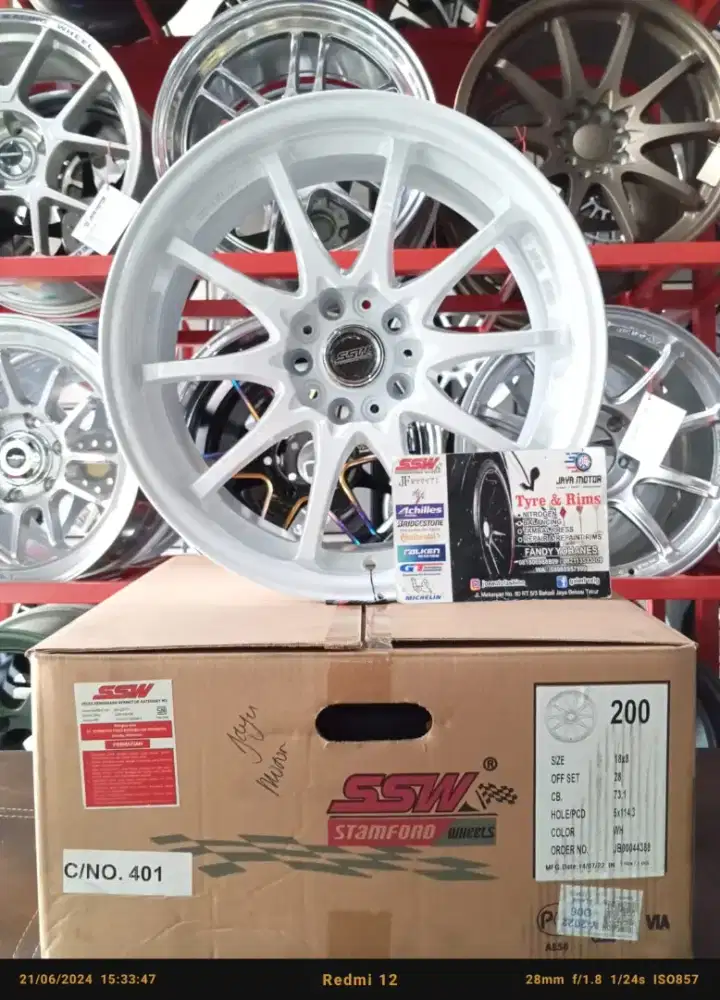 Velg ce28 r18 5x114.3 lbr8 et40