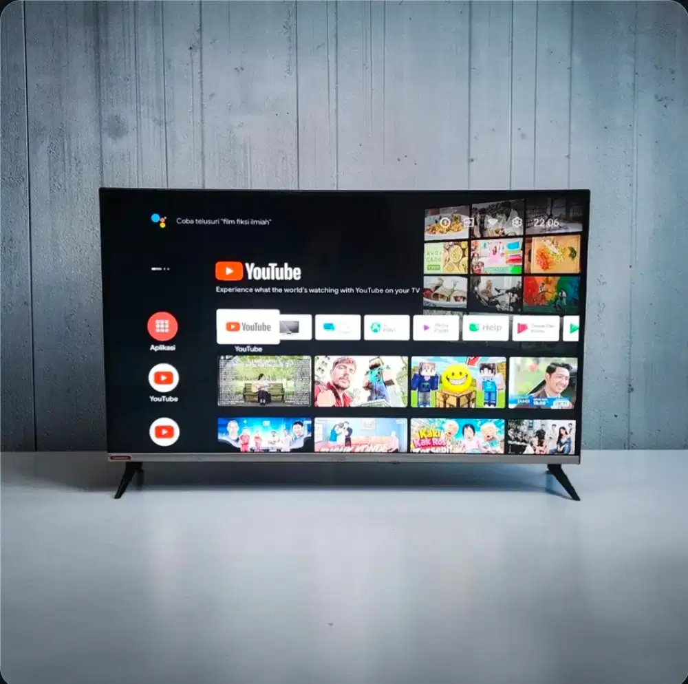 TV 40inci Android Changhong ~ masih normal bsa diantar