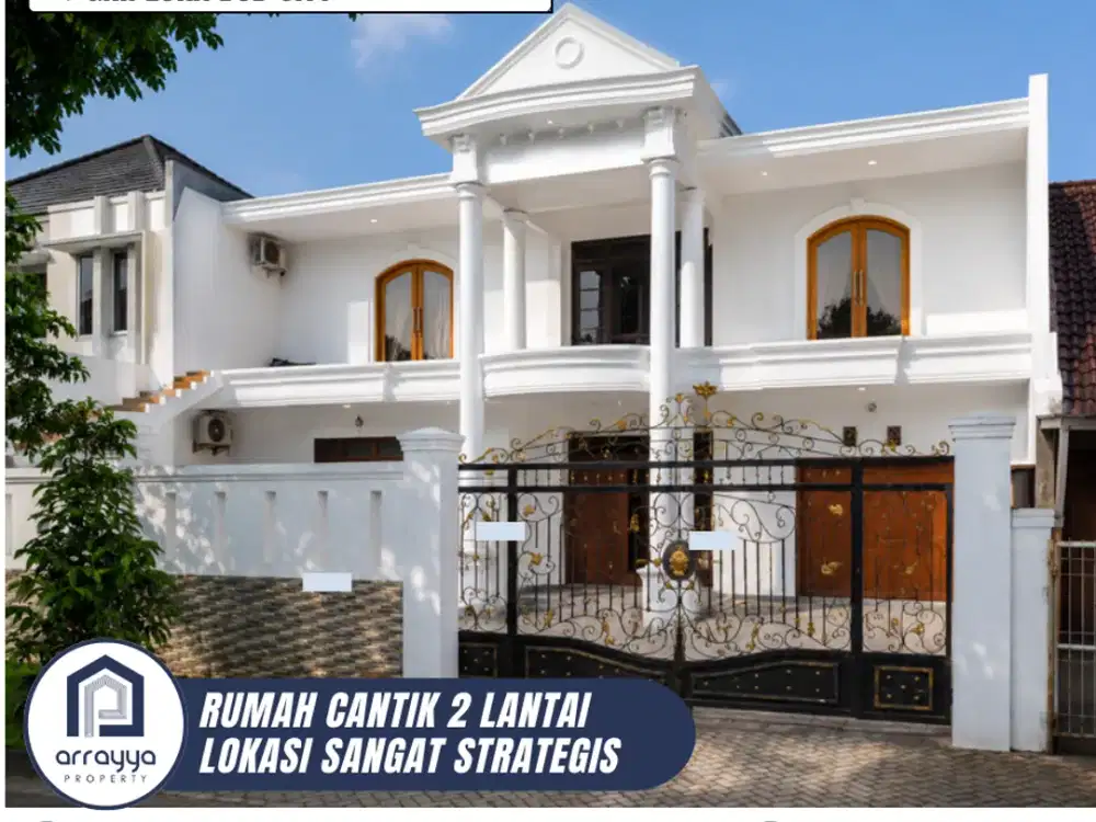 DIJUAL RUMAH CANTIK SUPER PREMIUM SIAP HUNI LOKASI SANGAT STRATEGIS DI GIRILOKA BSD (ARB136)