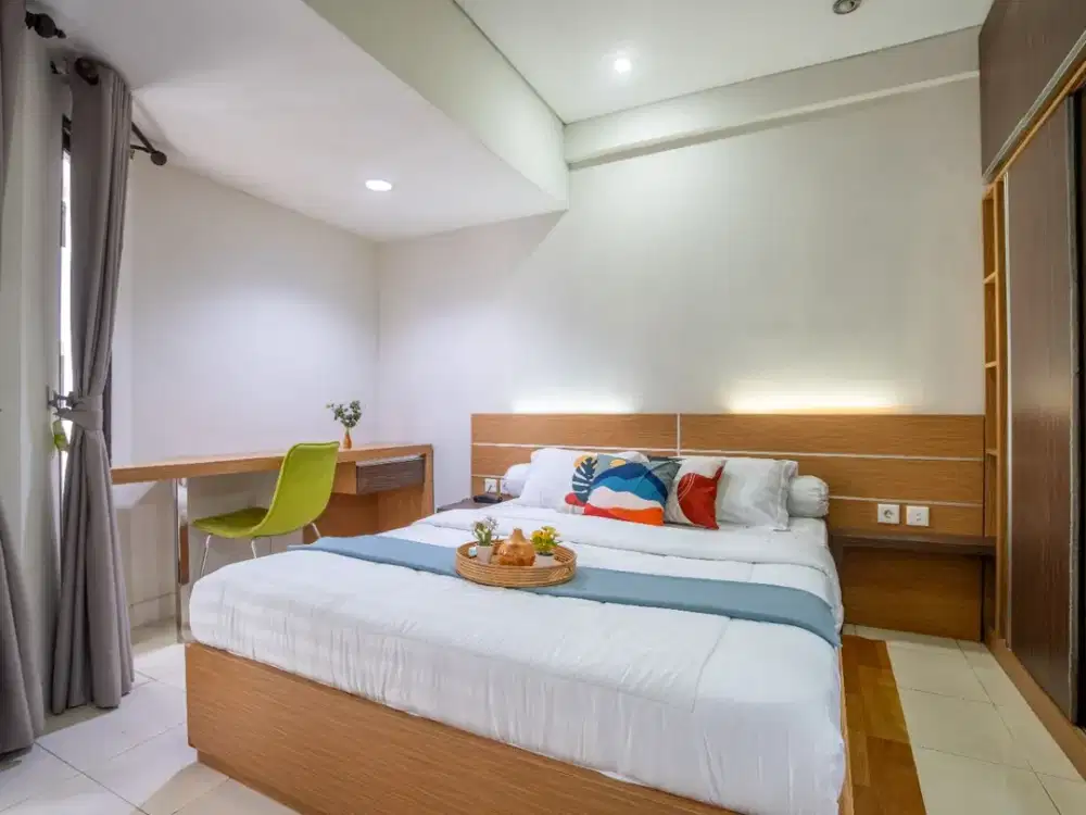Sewa Apartemen Murah Tamansari Sudirman Type Studio, Full Furnished, Siap Huni, Lokasi Strategis Jakarta Selatan (SCBD, Benhil, Senayan, & WTC)