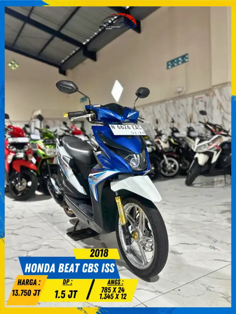HONDA BEAT CBS ISS 2018 MONGGO MASZEHH HIKMAH MOTOR KEPUH MALANG