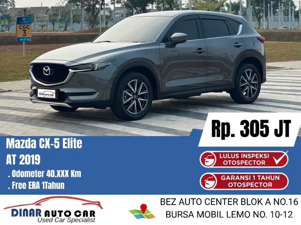 (40Rb) Mazda CX5 CX 5 2.5 Elite 2019 At Matic Warenty 1TH*Dinar Auto*