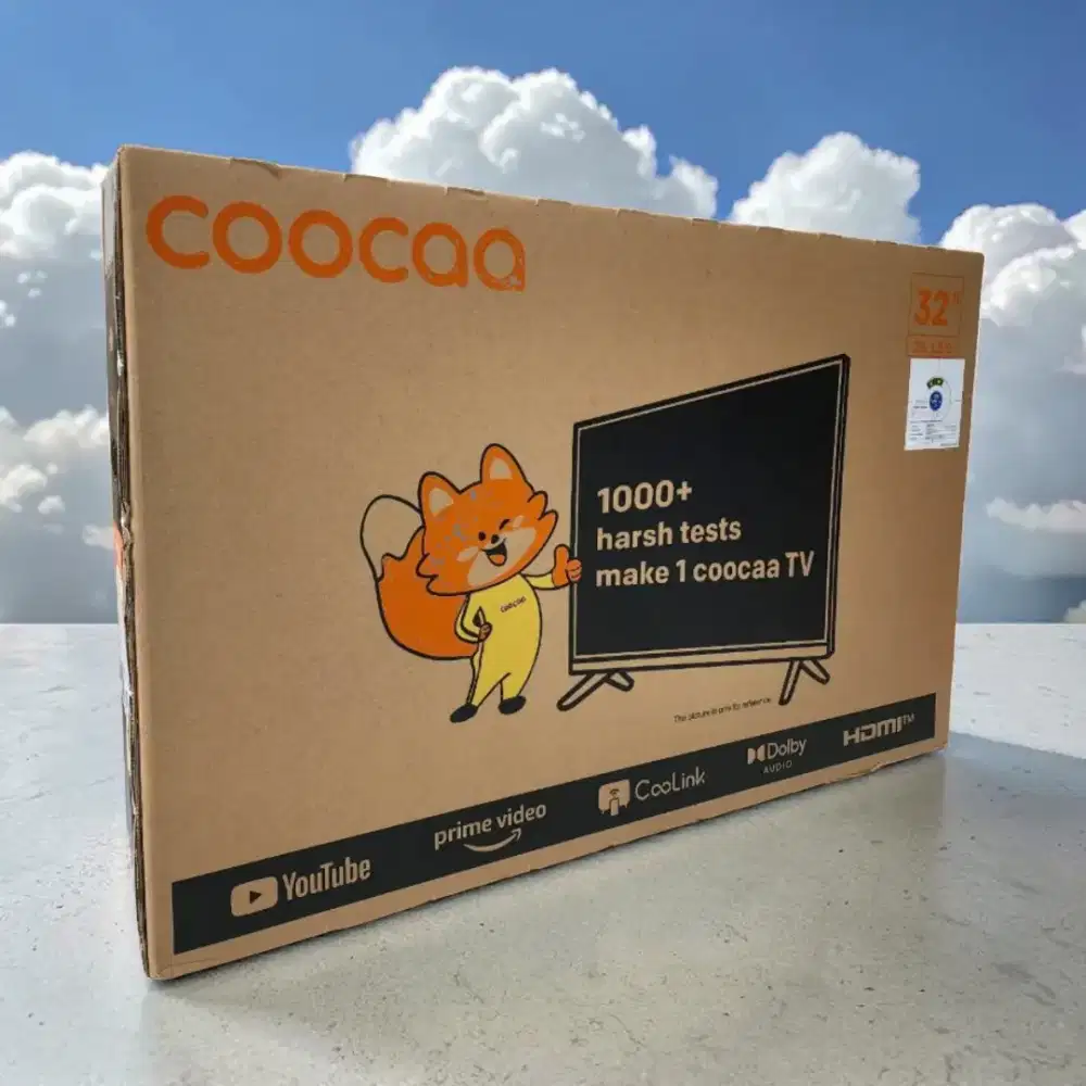 TV Smart merk Coocaa 32inci - masih BARU segel bsa diantar