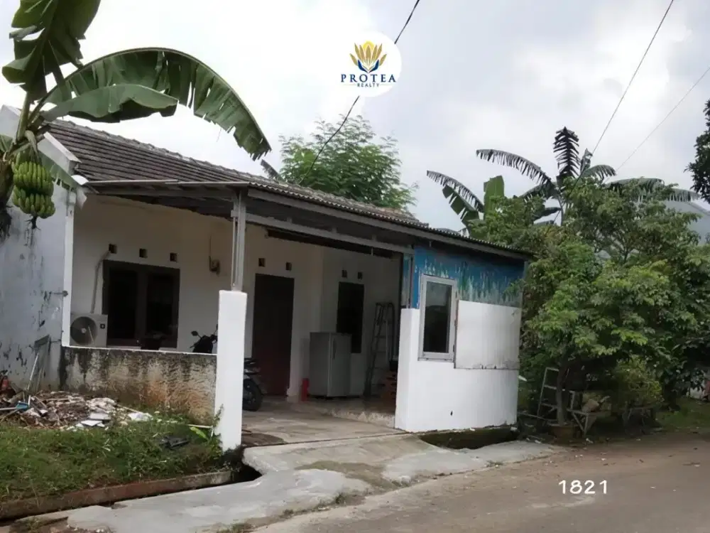Rumah 1 lantai siap huni di cisauk