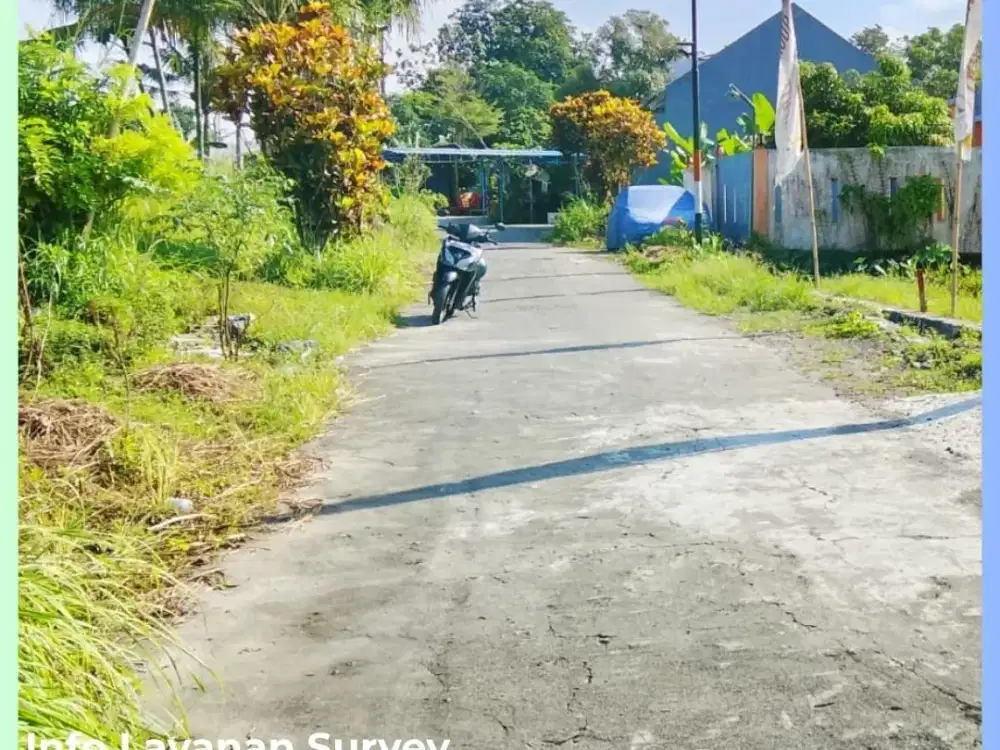 Tanah Jogja Mangku Jl Aspal Timur Pasar Gentan Kaliurang