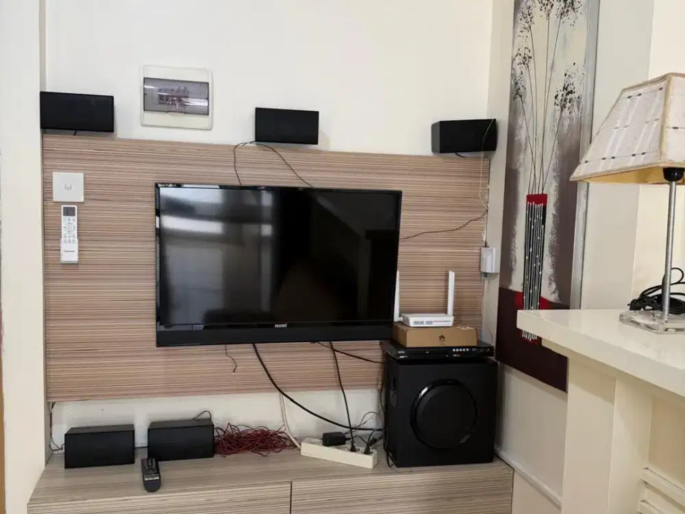 Disewakan Murah Apartemen Educity, Pakuwon City Tower Princeton Loby Mewah 2BR Full Furnished