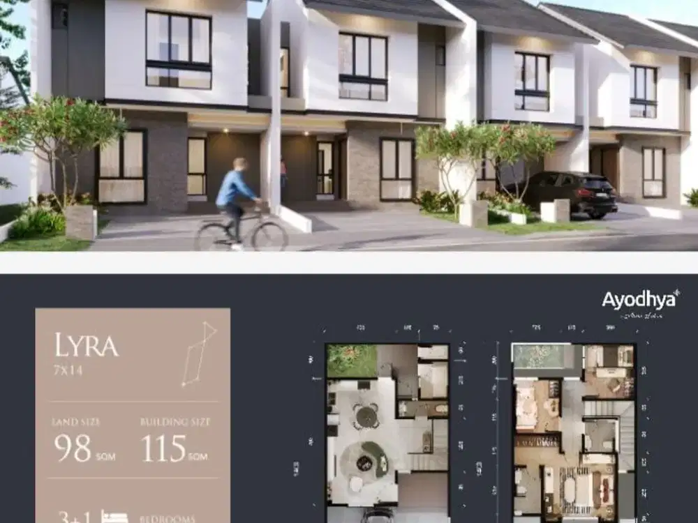 RUMAH BARU Type Lyra DI TANGERANG By Alam Sutera