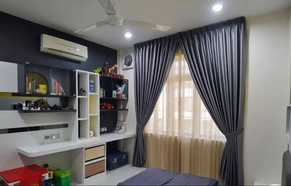 Jual gorden jendela model terbaru gorden pintu blackout gorden kantor