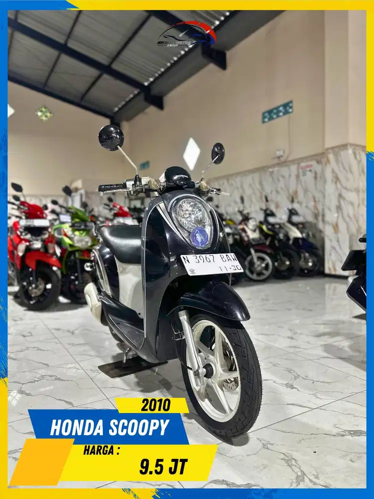 HONDA SCOOPY 2010 MURAH MERIAH MASZEHH HIKMAH MOTOR KEPUH