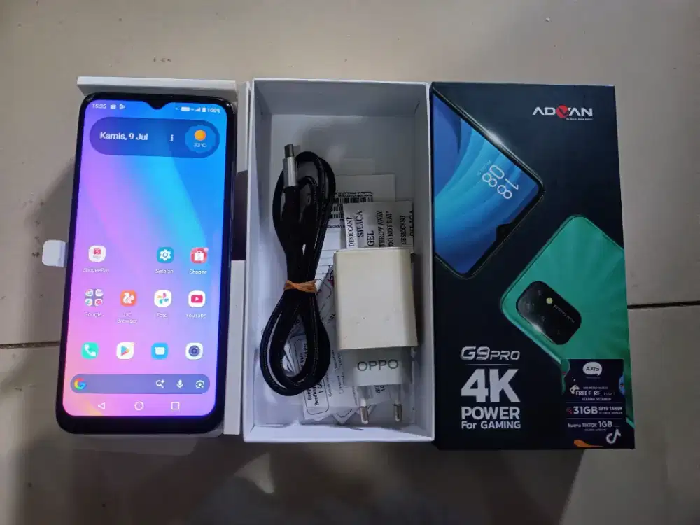 Advan G9 Pro Full set