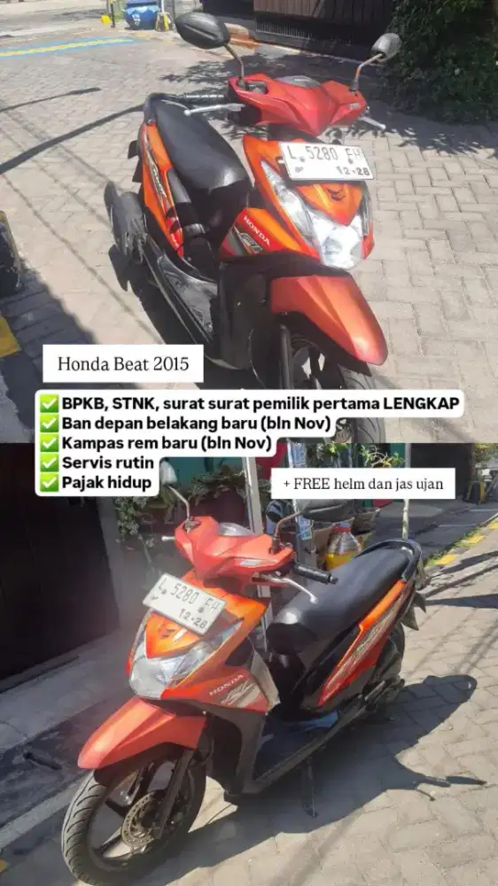 HONDA BEAT 2015