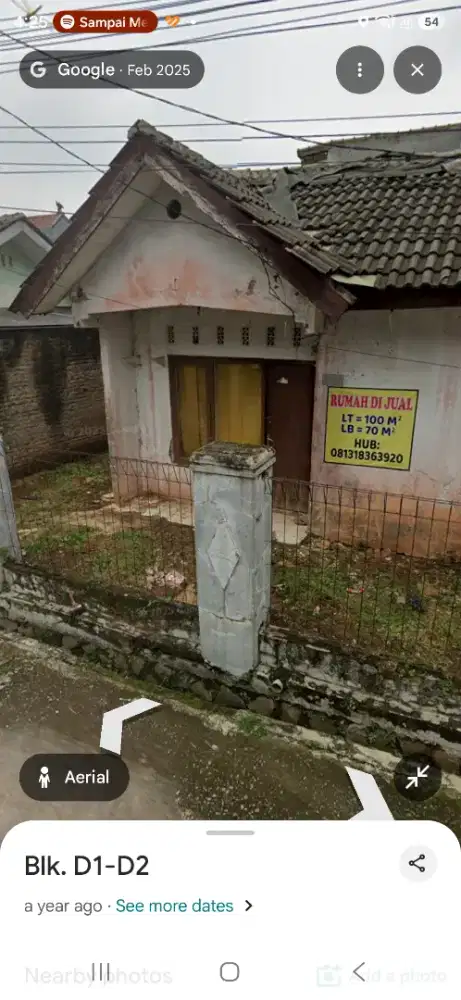 Rumah 1 lantai, jual.cepat, puwarkarta
