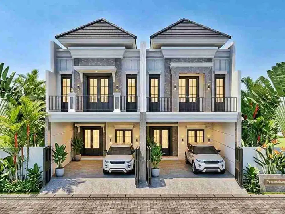 stok terbatas rumah mewah 2 lantai di Araya - Surabaya