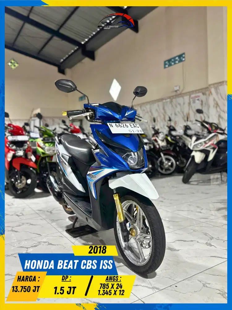 HONDA BEAT CBS ISS 2018 MESIN AMAN POLL MASZEHH HIKMAH MOTOR KEPUH