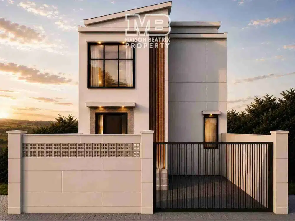 ONLY 800JT!!DIJUAL RUMAH 2LANTAI DG MEZANINNE SIAP HUNI DAN BARU.DI GUNUNG SINDUR BOGOR