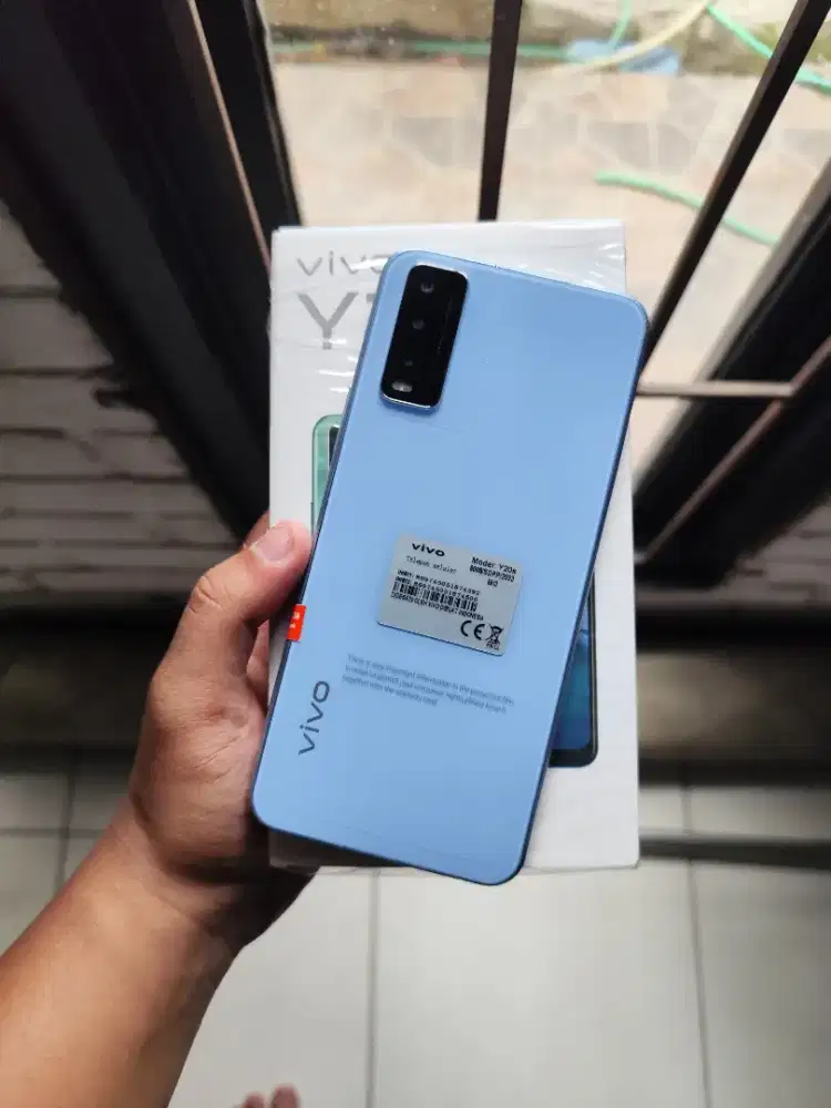 Vivo y20s 8/256 fullset Masi baru