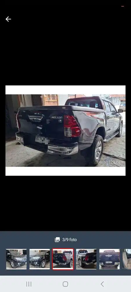 Toyota Hilux 2023 Bensin